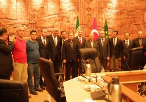 Kardeş şehirler buluştu